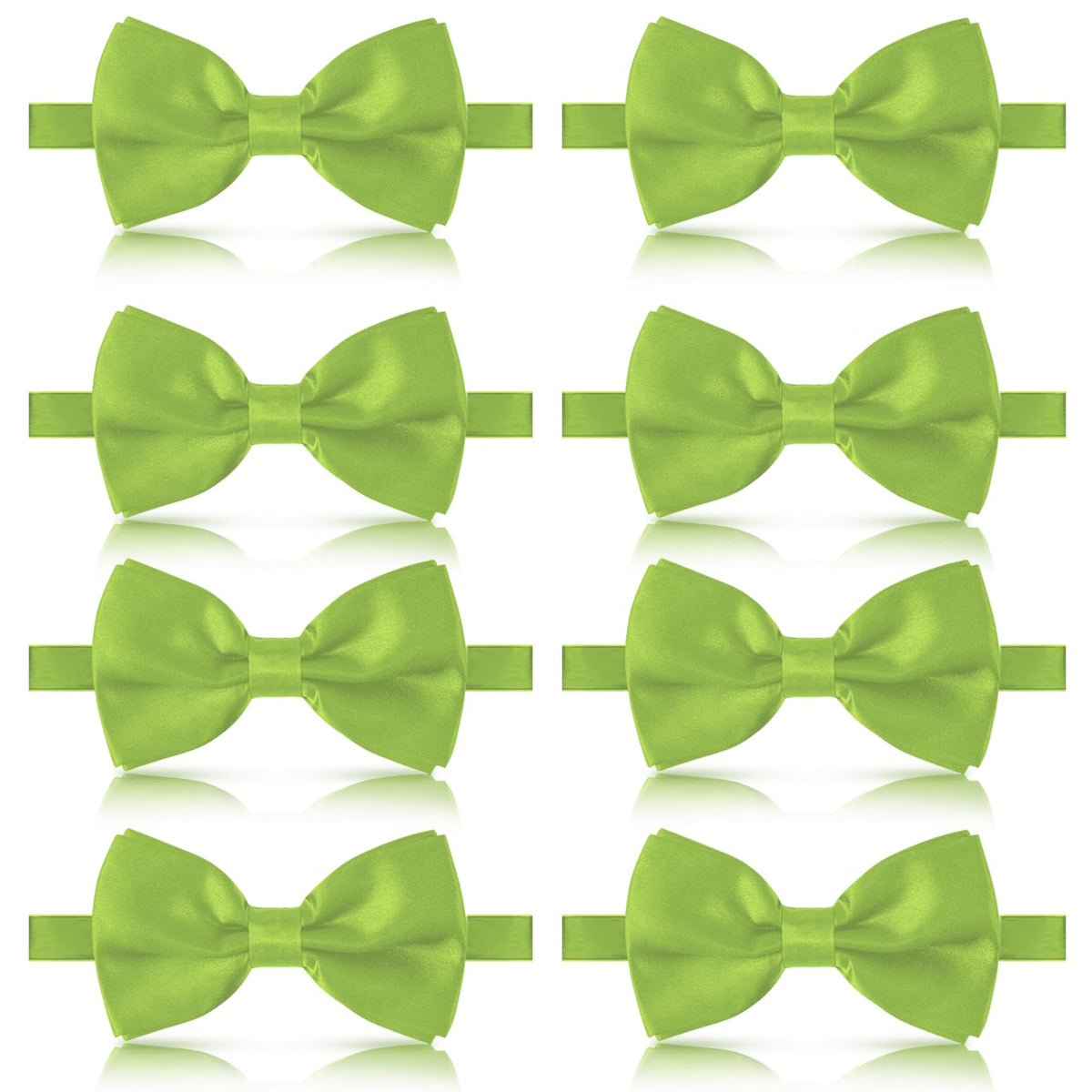 Unoutur bow ties for men, Pre-tied Men's Bow Ties Adjustable Satin Bow Tie for any Age