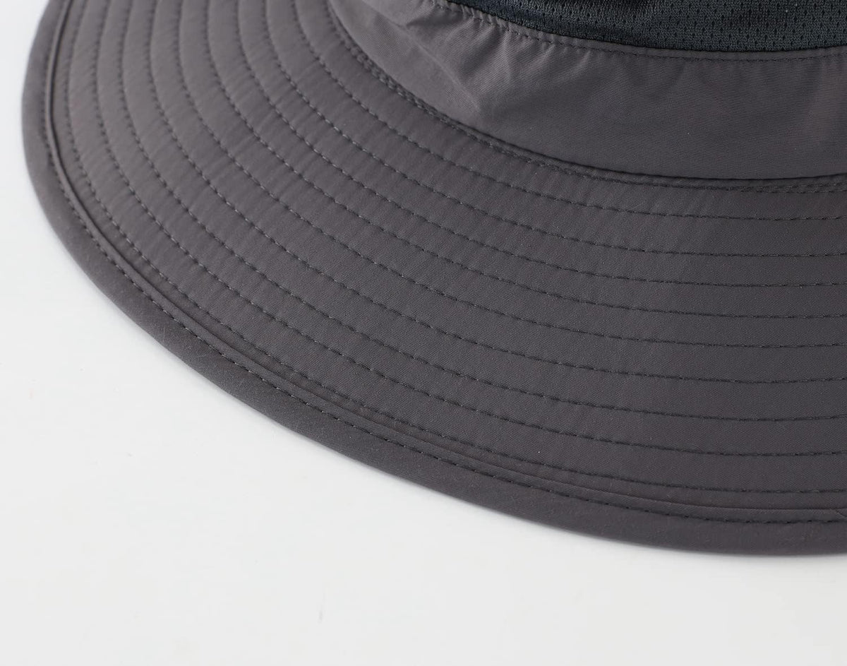 Home Prefer Outdoor UPF50+ Mesh Sun Hat Wide Brim Fishing Hat with Neck Flap Sun Hat for Men Women