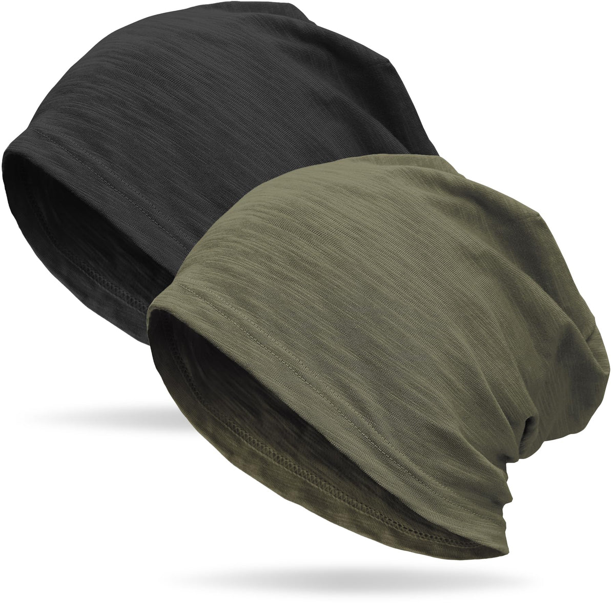 vidsel 100% Cotton Slouchy Beanie, Lightweight Summer Hats for Women Men