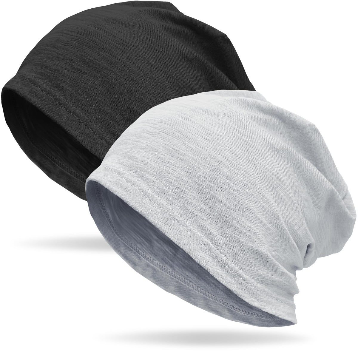 vidsel 100% Cotton Slouchy Beanie, Lightweight Summer Hats for Women Men