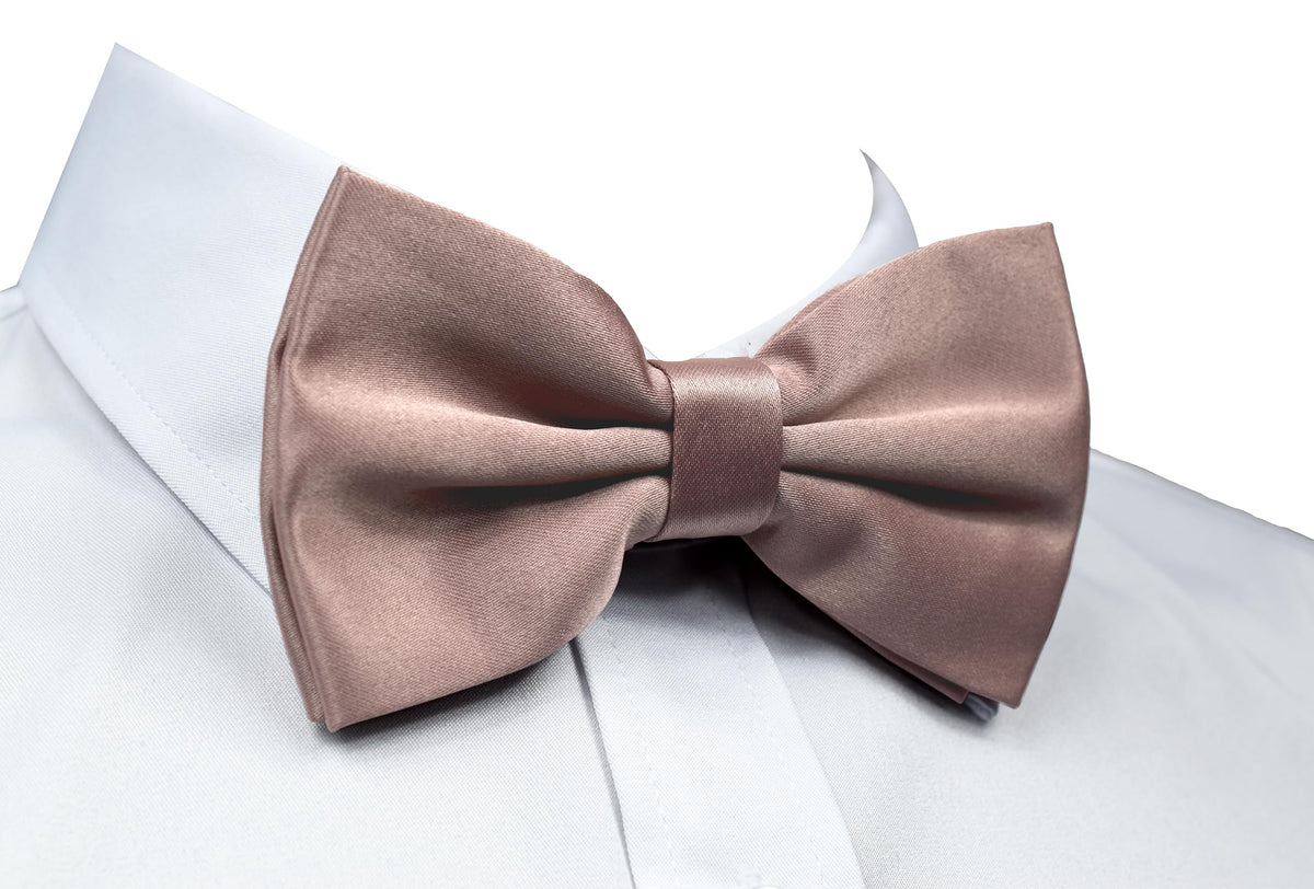 trilece Bow Ties for Men - Men's Solid Pretied Bowties for Formal Wear - Adjustable Bow Tie - Bow ties for Woman