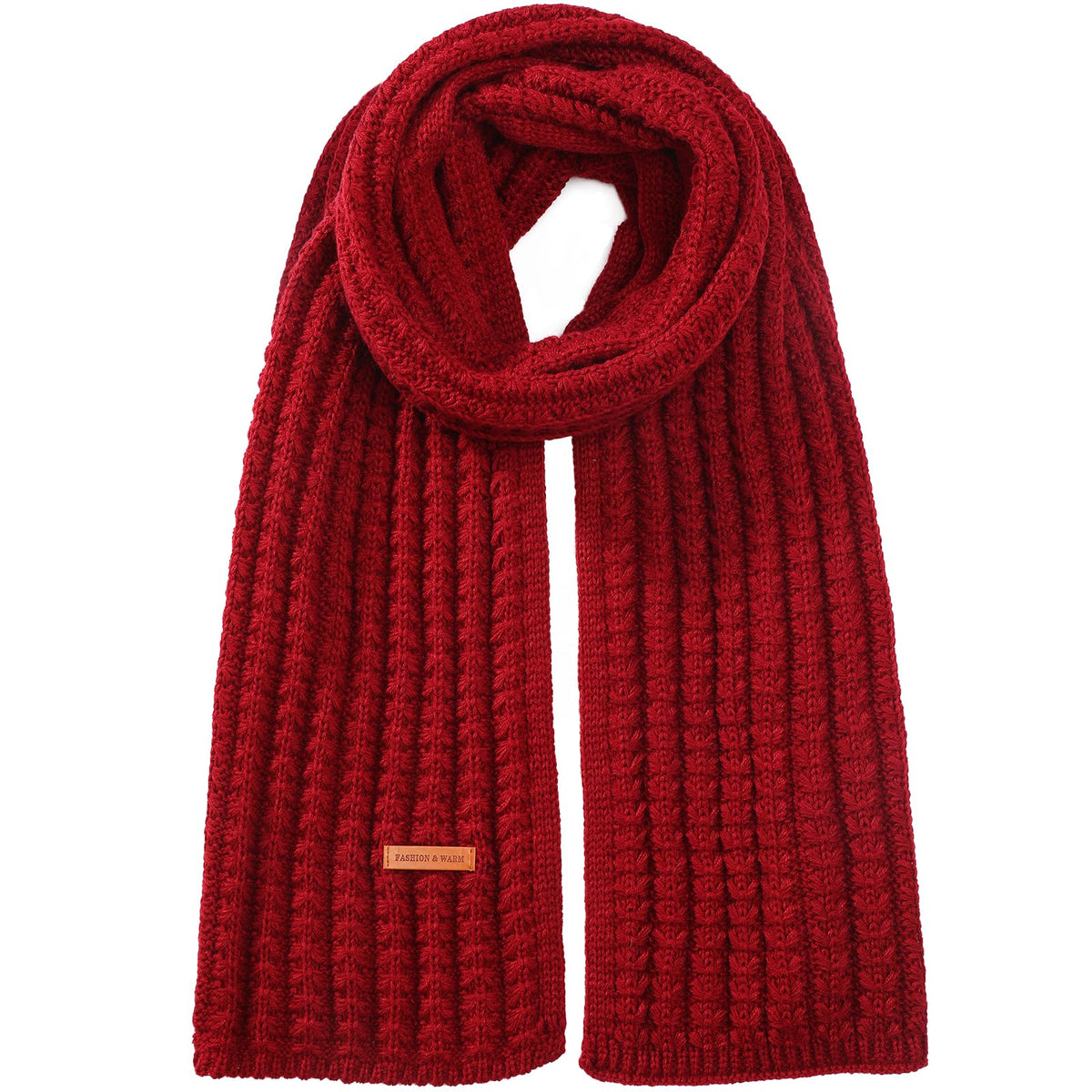 Trifabricy Winter Scarf for Women, Womens Warm Knit Fashion Scarf Soft Wrap