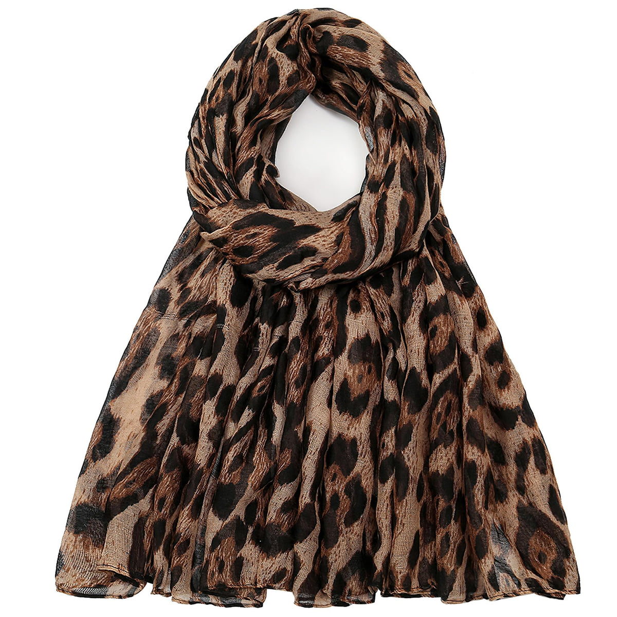 vimate Lightweight Scarf for Women Fashion Head Cover Hijab Cotton Voile Scarf Shawl Wrap for Spring Fall Winter Season