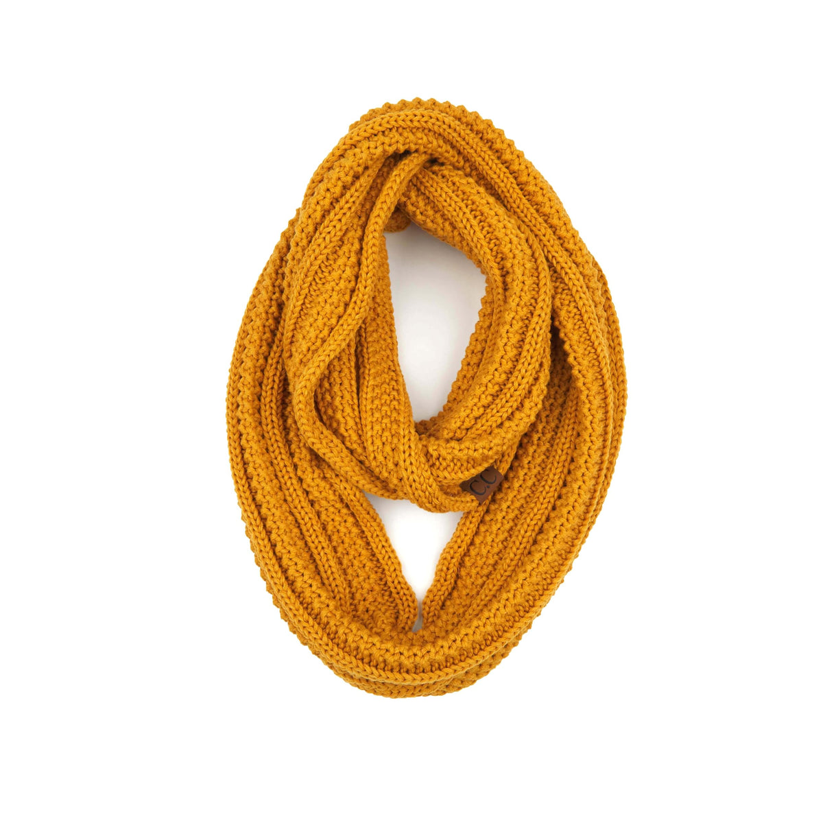 C.C CC Winter Soft Matching Unisex Chunky Knit Cowl Loop Infinity Scarf