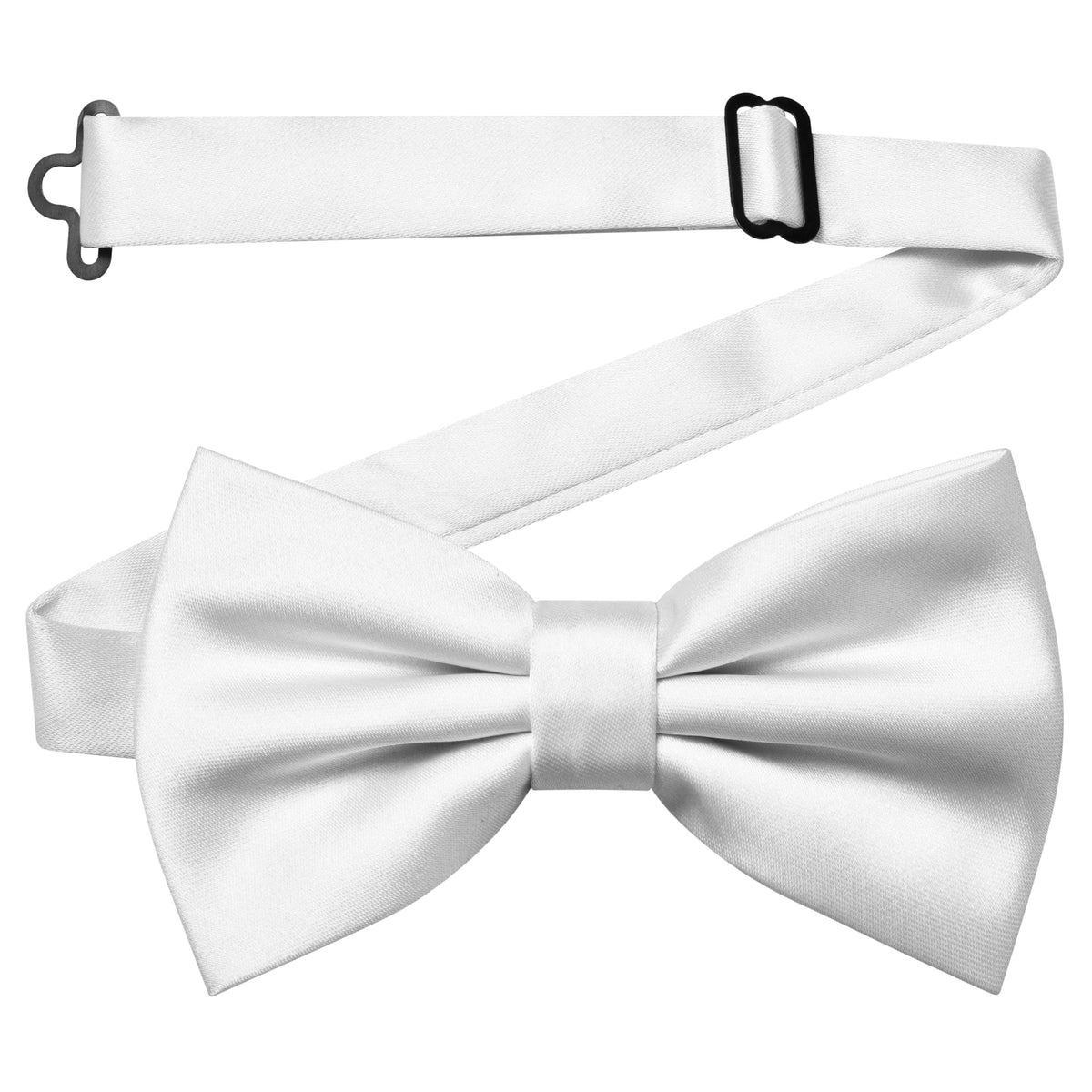 Branduce Solid Color Pre-tied Bow Tie Quality Adjustable Bowtie for Men Party Wedding