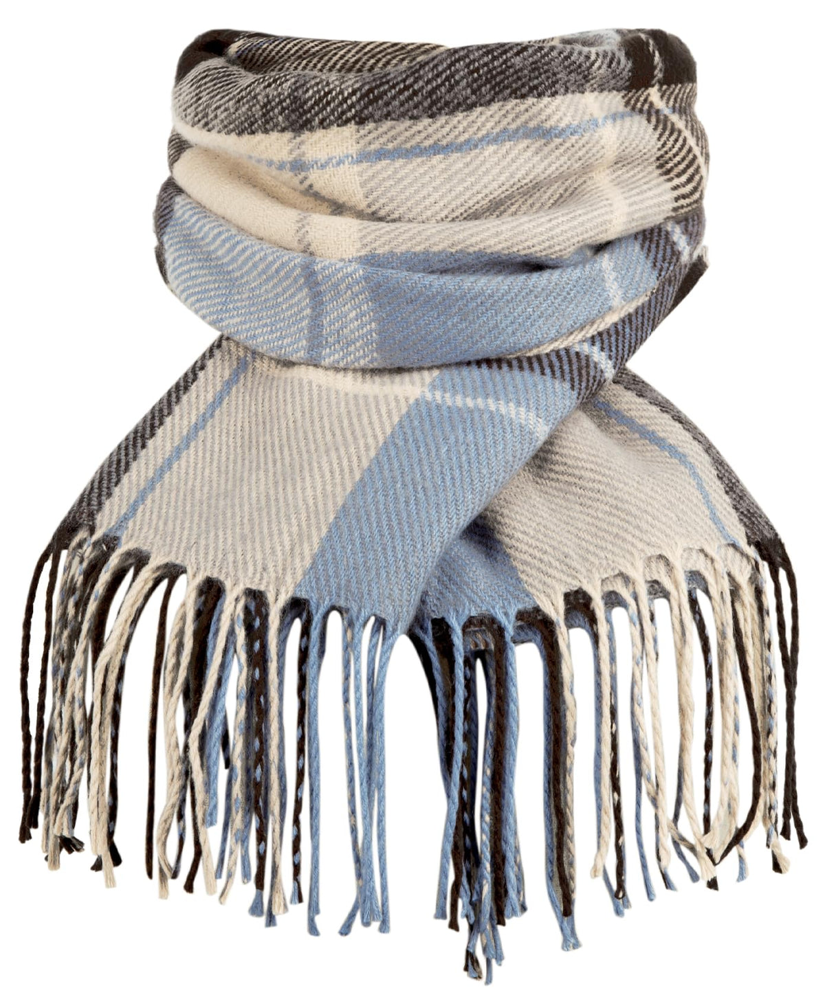 Loritta Winter Scarf for Women, Long Plaid Shawl Wraps Scarves Gifts