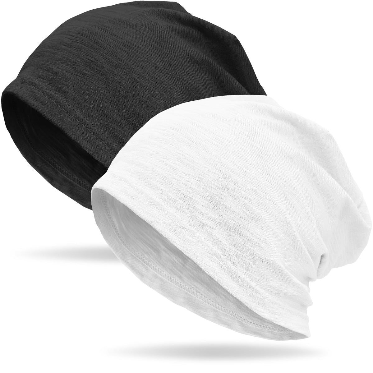 vidsel 100% Cotton Slouchy Beanie, Lightweight Summer Hats for Women Men