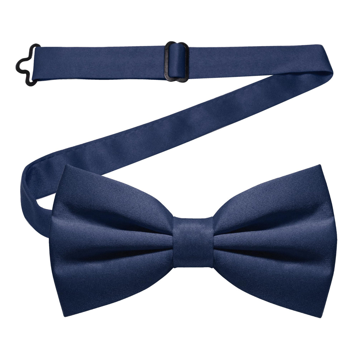 JEMYGINS Solid Color Pre-tied Bow Tie Adjustable Bowtie for Men