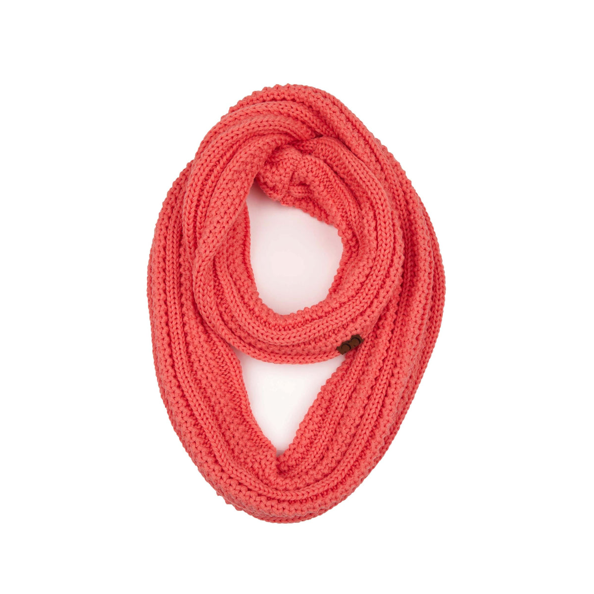 C.C CC Winter Soft Matching Unisex Chunky Knit Cowl Loop Infinity Scarf