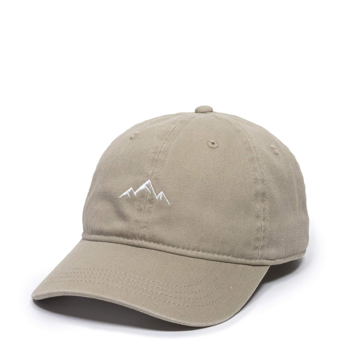 Outdoor Cap Mountain Embroidered Dad Hat Adjustable Soft Cotton Polo Style Unstructured Baseball Cap for Men & Women