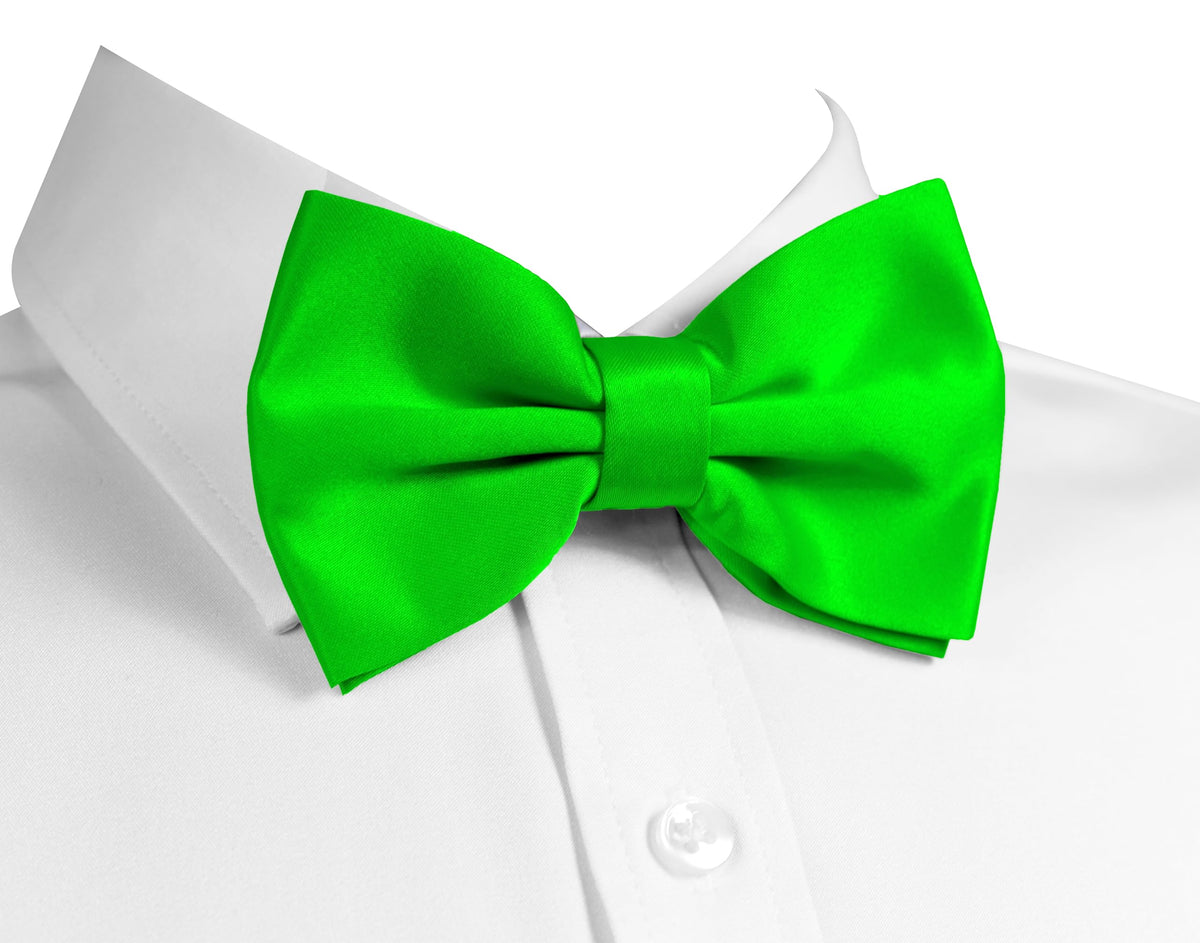 trilece Bow Ties for Men - Men's Solid Pretied Bowties for Formal Wear - Adjustable Bow Tie - Bow ties for Woman
