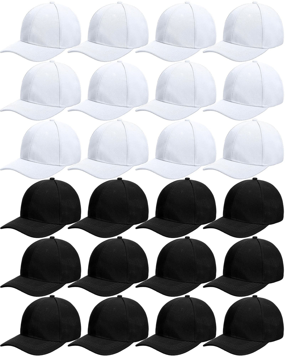 Handepo 24 Baseball Caps Adjustable