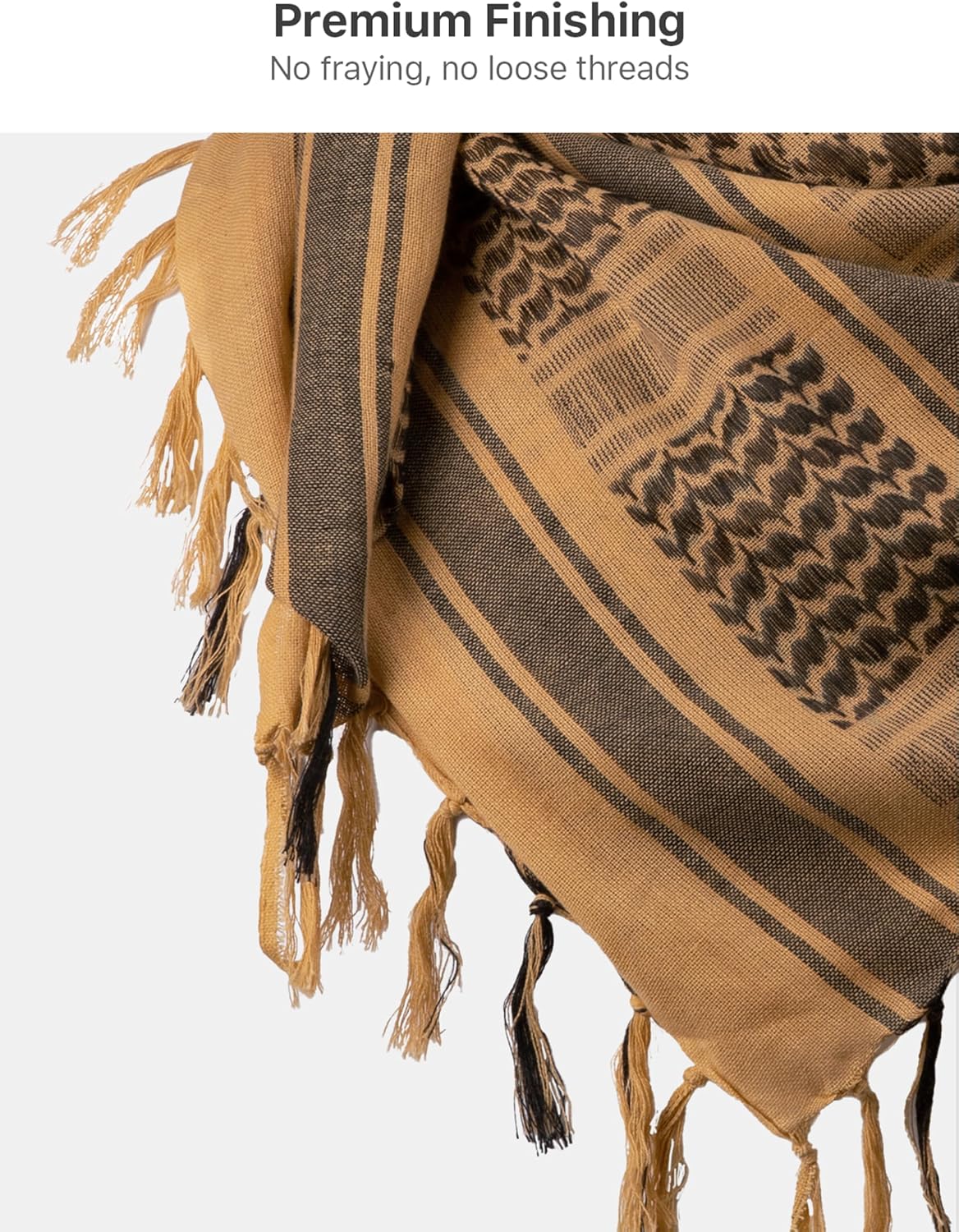 FREE SOLDIER Shemagh Keffiyeh Scarf for Men