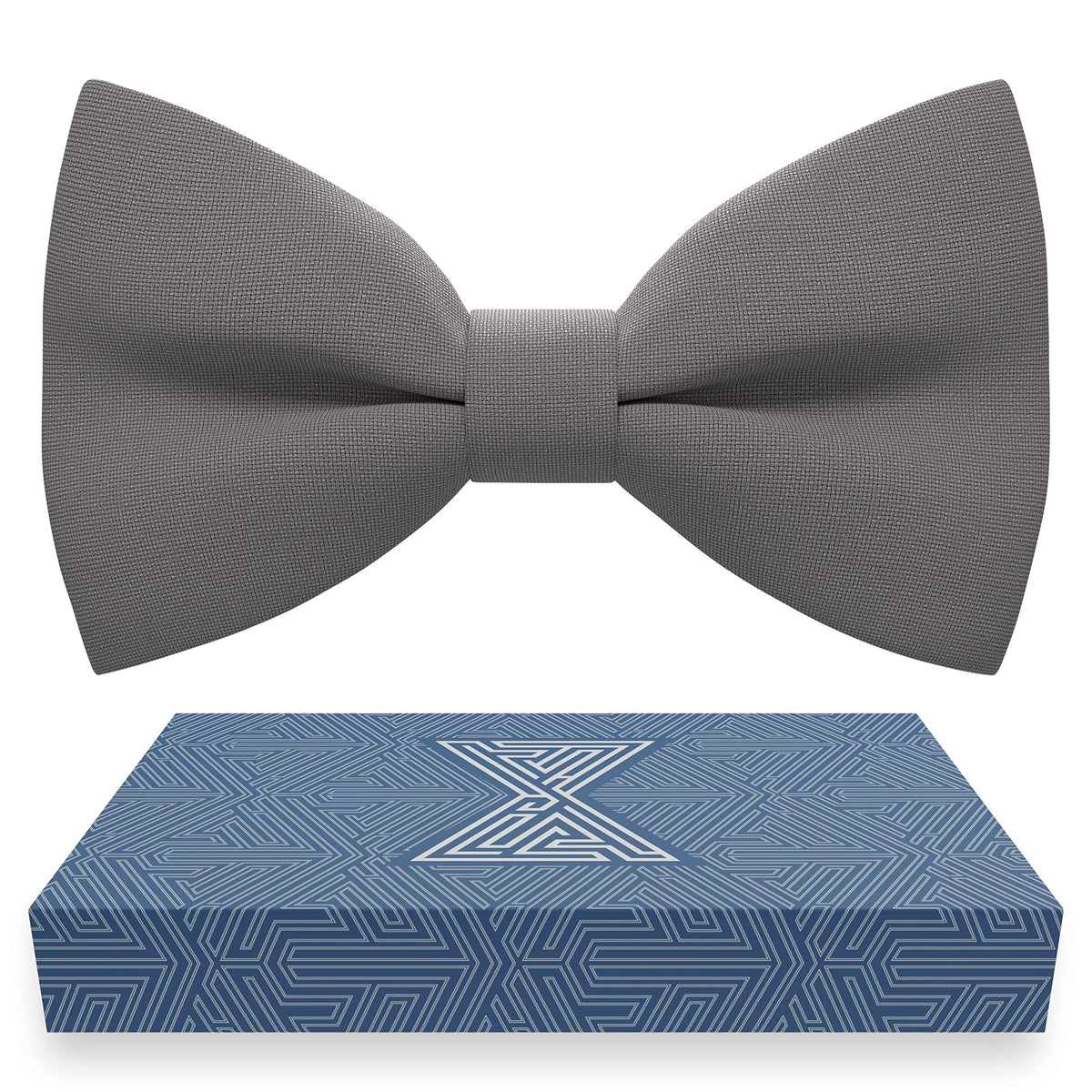 Bow Tie House Mens Bowties Pre-tied Shape Clip on Bowtie Solid Men Formal Wear for kids, baby boys, toddler any age bow ties