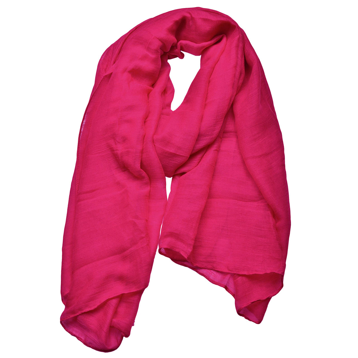 woogwin Women's Scarf Lady Light Soft Fashion Solid Shawl Wraps