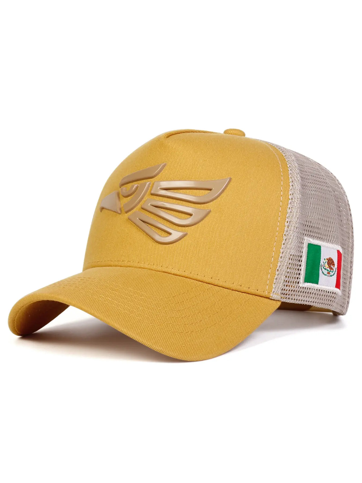 Mexico Eagle Design Baseball Cap, Snapback Graphic Trucker Hat, Casual Outdoor Sports Hat for Men & Women, Adjustable Sun Protection Cap for Daily Wear, Graphic Hats